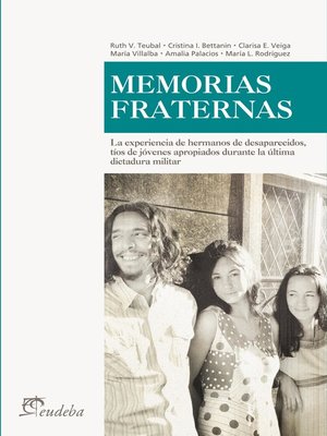 cover image of Memorias fraternas
